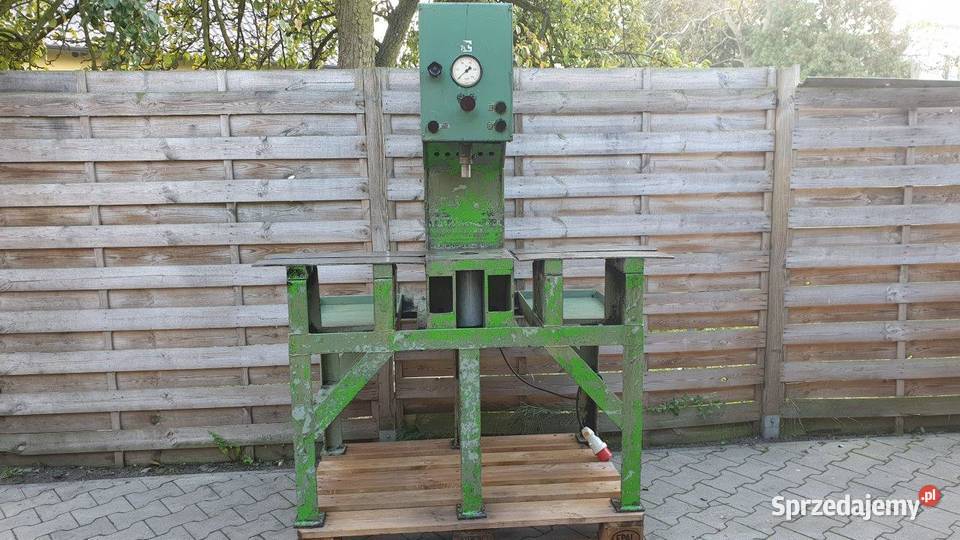 PRASA Hydrauliczna Wysięgowa Praska WMW VEB PYE wielkopolskie Opalenica
