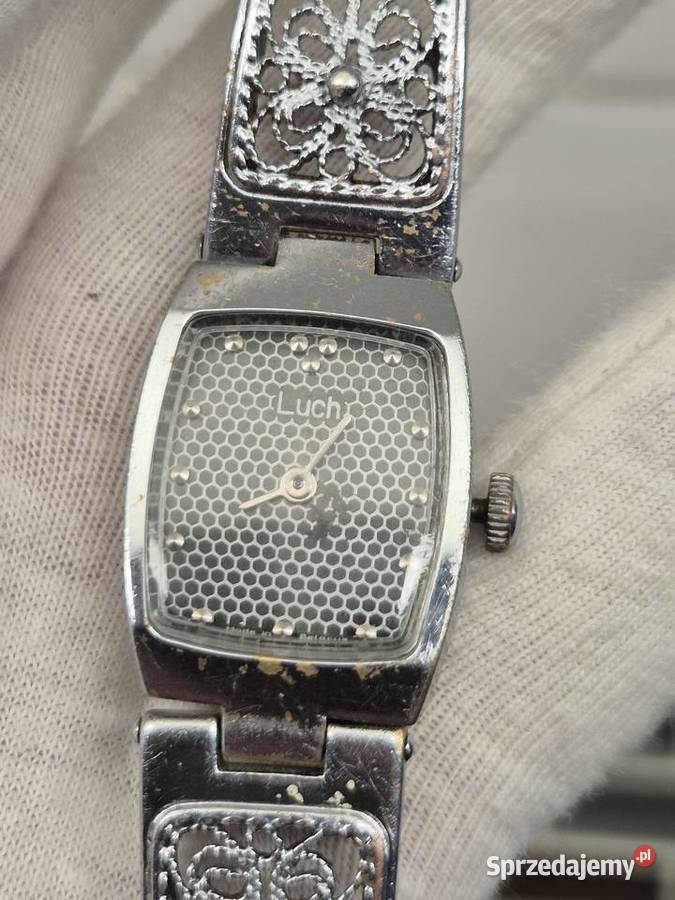 Zegarek koktajlowy ażurowy ŁuczLuch Chorzów
