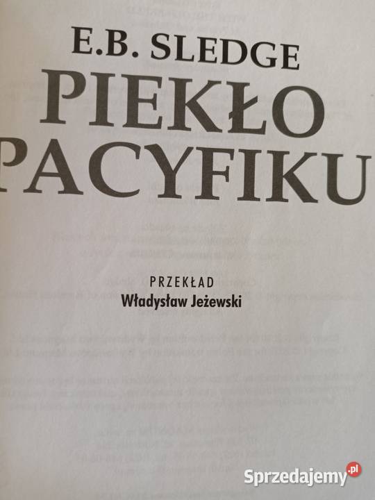 Piekło Pacyfiku książki Warszawa księgarnia miękka