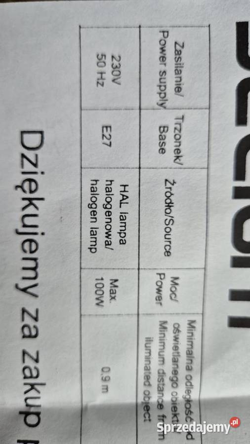 Lampa oprawa czterokierunkowa Oświetlenie podlaskie Hryniewicze