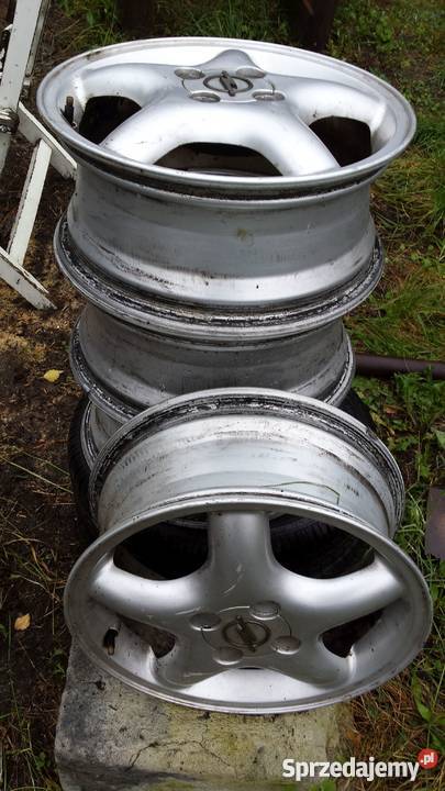 Felgi Alu 4x100 Opel Tigra komplet 15x6J Ronal Pabianice