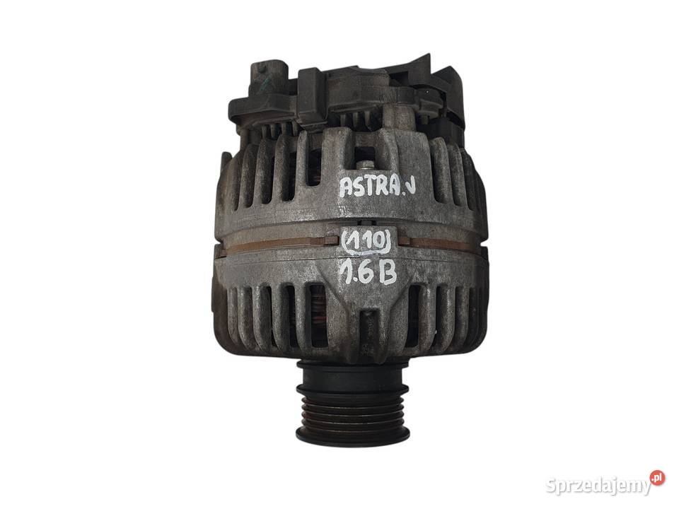 ALTERNATOR Opel Astra J Meriva B Zafira C 16 16V Układ elektryczny silnika