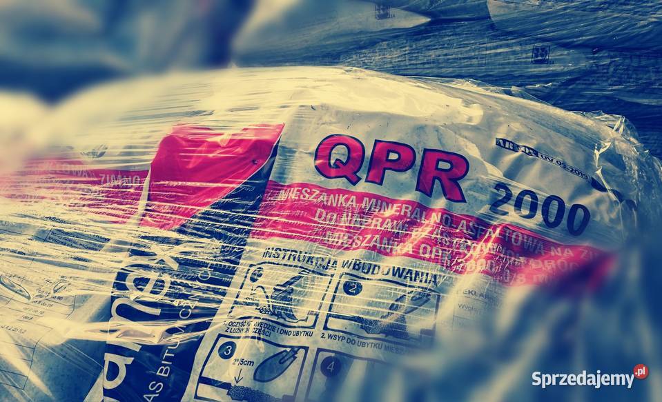 Asfalt na zimno QPR 2000 asfalt w workach Gnojnik sprzedam