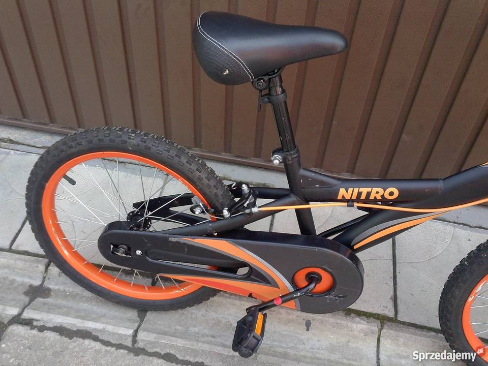 Rower rowerek BMX 18 dziecięcy chłopięcy opolskie Biała