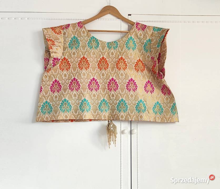 Indyjskie Choli Żakardowe Plus Size 5XL Saree zachodniopomorskie Szczecin