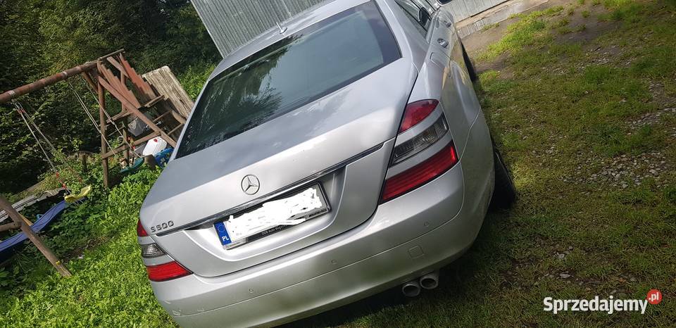 Mercedes SKlasa W221 S350 benzLPG zamiana Rok produkcji 2006 Pasłęk