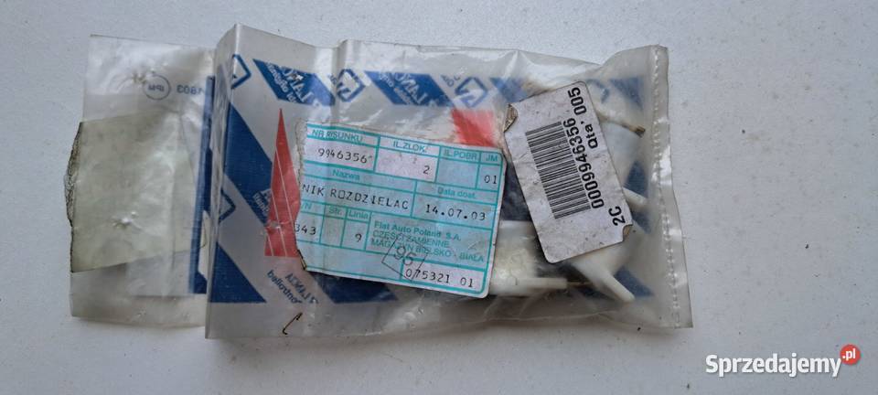 Palec rozdzielacza zapłonu 9946356 FIAT LANCIA Luzino