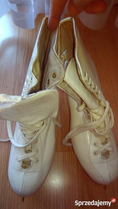 łyżwy damskie figurowe i ochraniacze łódzkie Łódź sprzedam