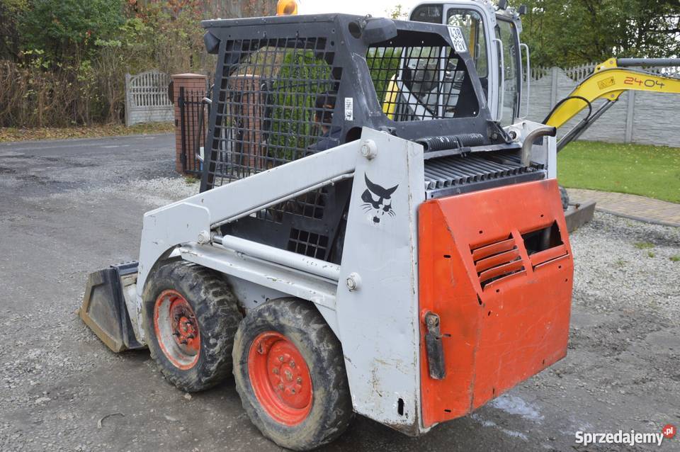 Mini Ładowarka miniładowarka BOBCAT 543 BRUTTO Koparko ładowarki łódzkie Złoczew