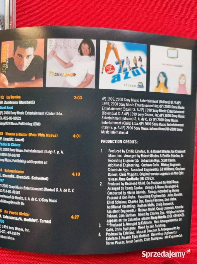 Latino Viva 2000 kolekcjonerska płyta cd unikat świętokrzyskie Kielce