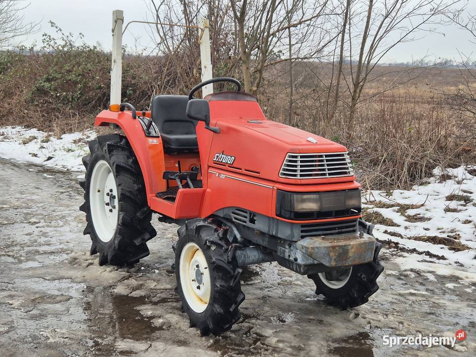 Traktorek traktor KUBOTA X20D 20 44 Wspomaganie Małuszyn