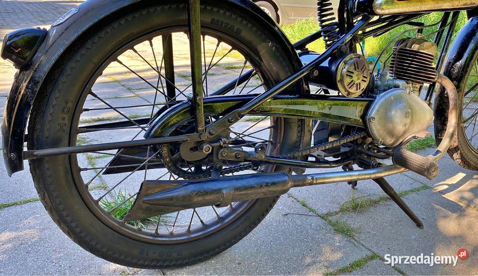 Tryiumph b125 1939r zarejestrowany pomorskie