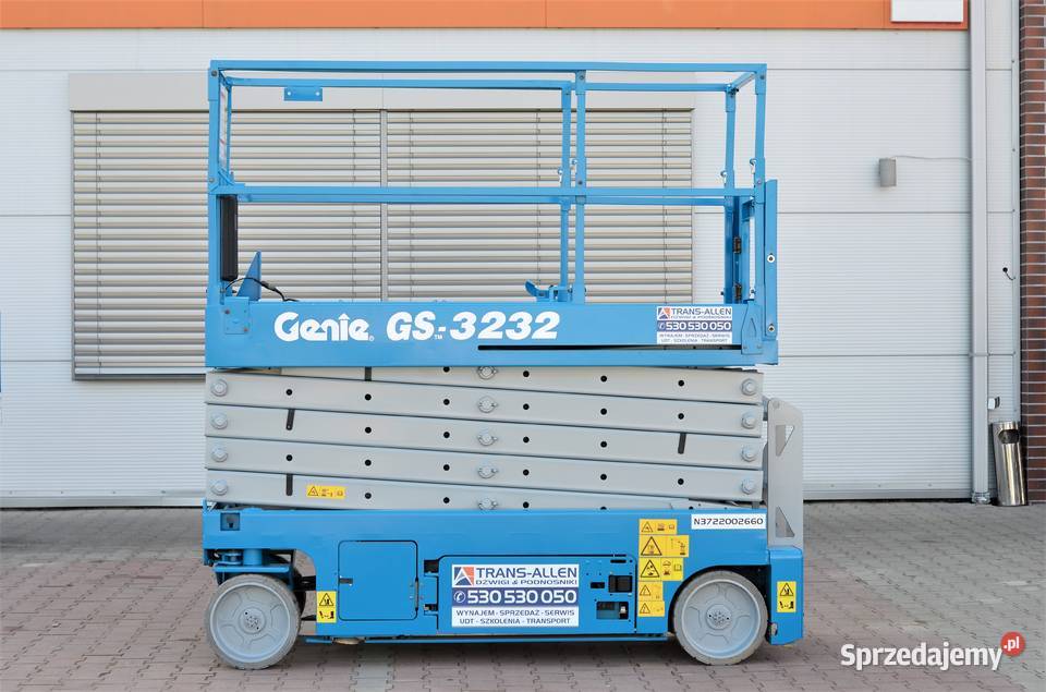Podnośnik nożycowy GENIE GS 3232 204 Jasło sprzedam