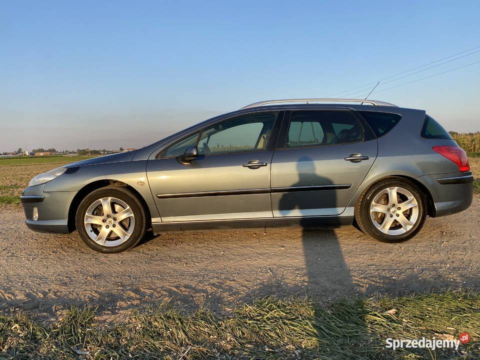 Peugeot 407 SW 30benzyna 211 Skóra Panorama uszkodzony