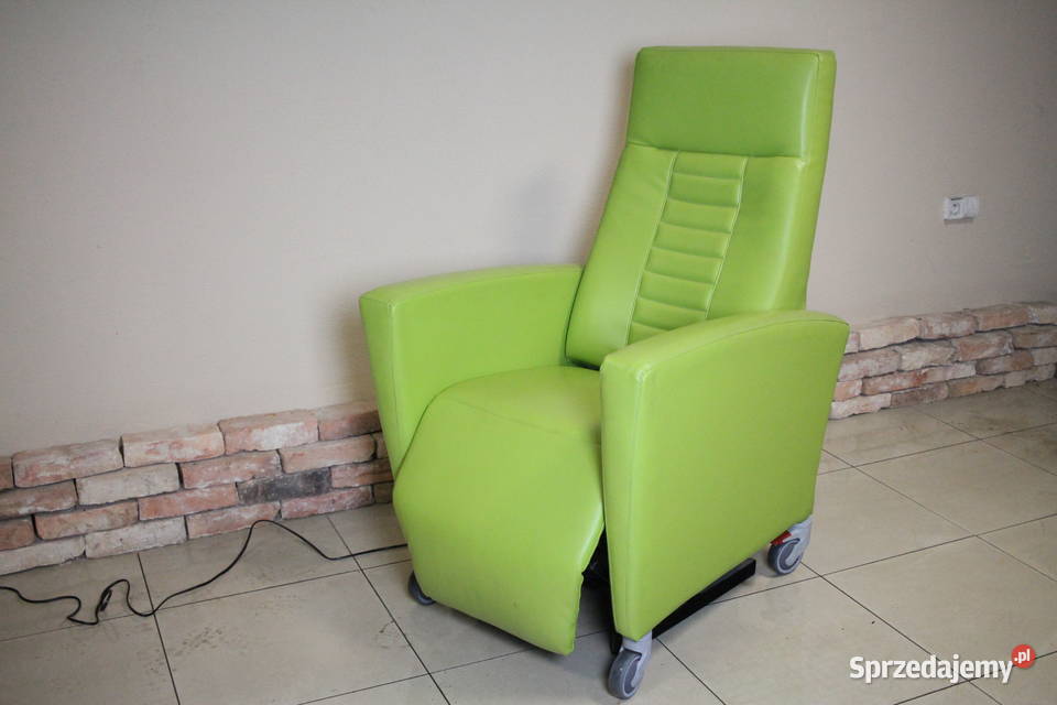Fotel elektryczny niezwykle wygodny wiele OPCJI 87cm Meble śląskie Góra