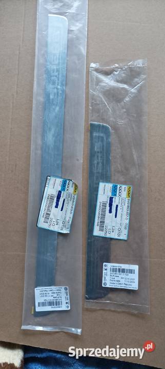 Skoda Superb III listwy chromowe progu osobowe Łódź