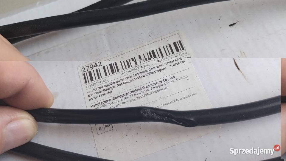 Wakuometr synchronizacja gaźników Motoryzacja
