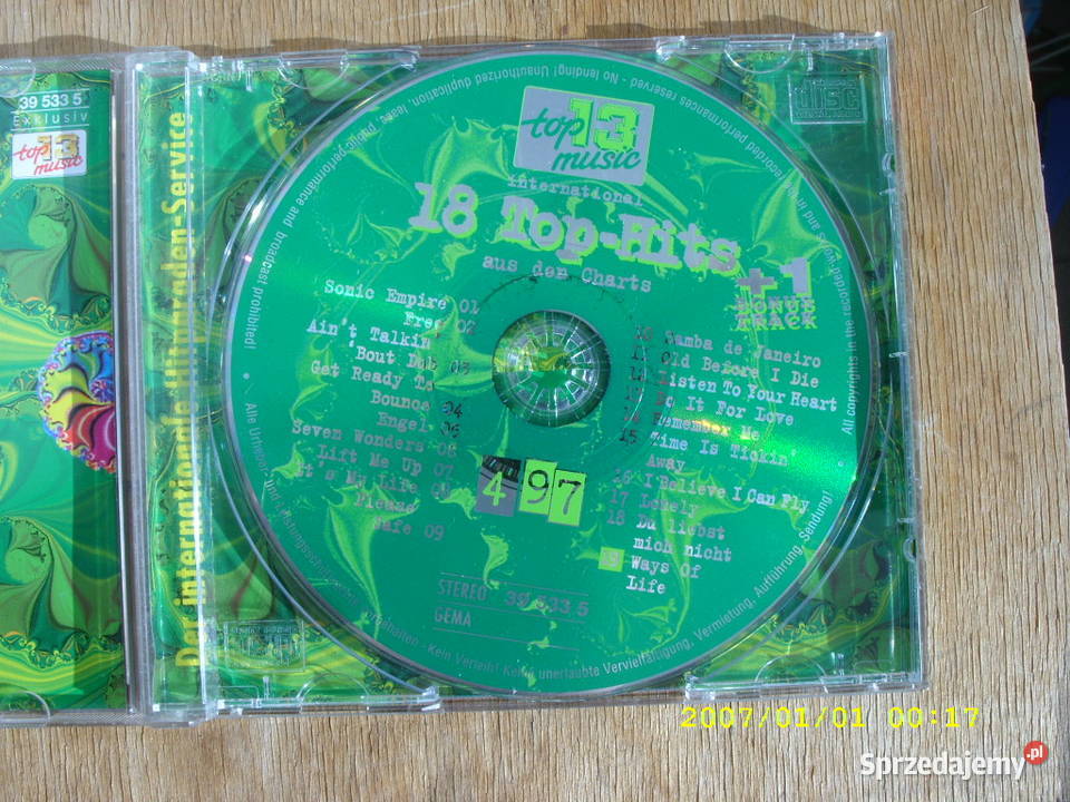 CD 18 Top hits 197i 4972 plyty CD sprzedam