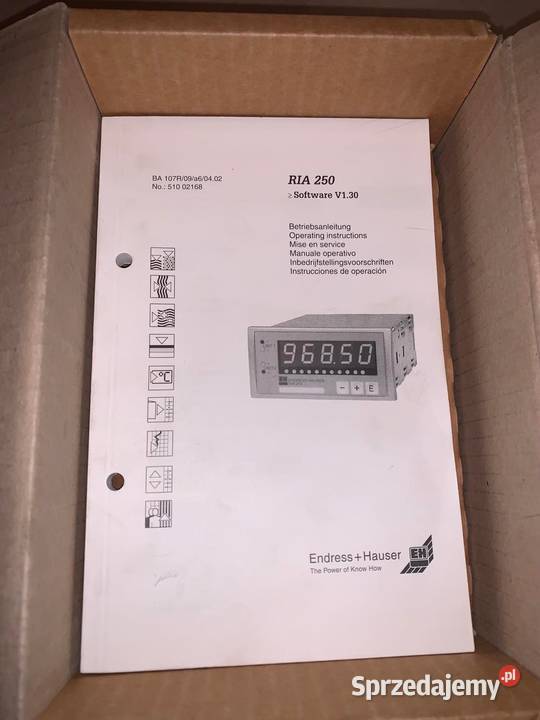 Endress Hauser RIA250A11R11 Process Indicator mazowieckie Warszawa sprzedam