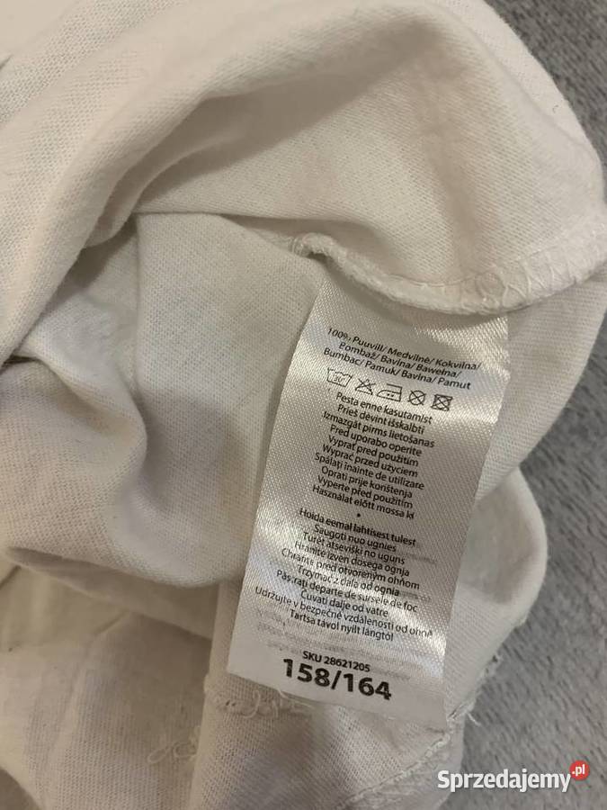 Tshirt koszulka bluzka z krótkim rękawem czysta Bluzki, koszulki i kaftaniki Odzież