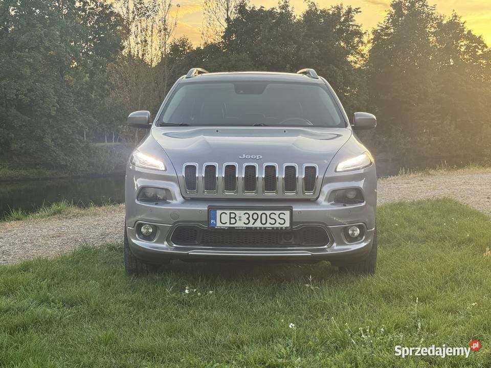 JEEP Cherokee KL Overland 22 diesel bezwypadkowy Bydgoszcz