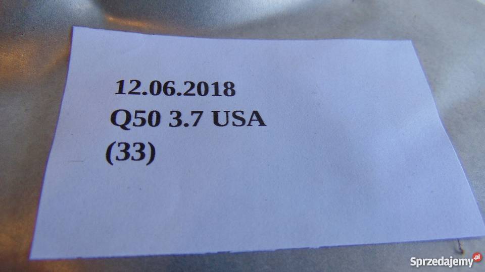 KOLEKTOR WYDECHOWY BEZ SONDY PRLW INFINITI Q50 wielkopolskie Nowy Tomyśl