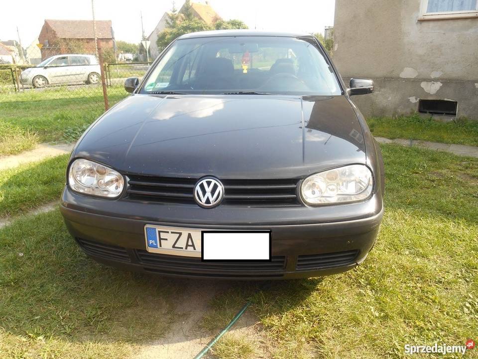 Volkswagen Golf IV (4) 1998 r., 1.4 Czarny Benzyna