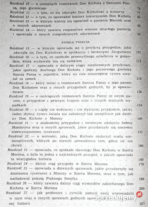Przemyślny szlachcic Don Kichot z Manczy Miguel lubelskie Chełm