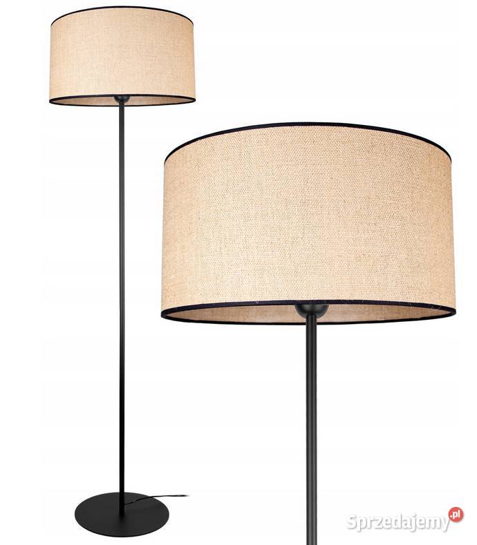 LAMPA STOJĄCA PODŁOGOWA ABAŻUR BOHO Jutowa Choroszcz