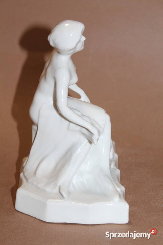 Biała figurka kobiety 835 zachodniopomorskie Szczecin