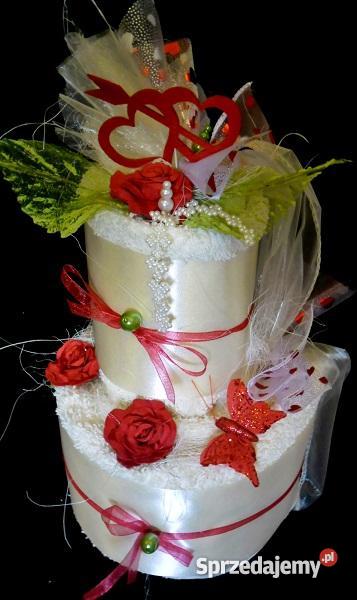 TORT z Ręczników Haft komputerowy Ręcznik z haft Akcesoria łazienkowe