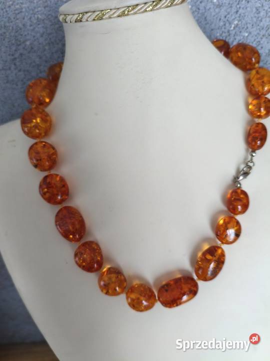Naszyjnik Bursztyn Vintage Białystok