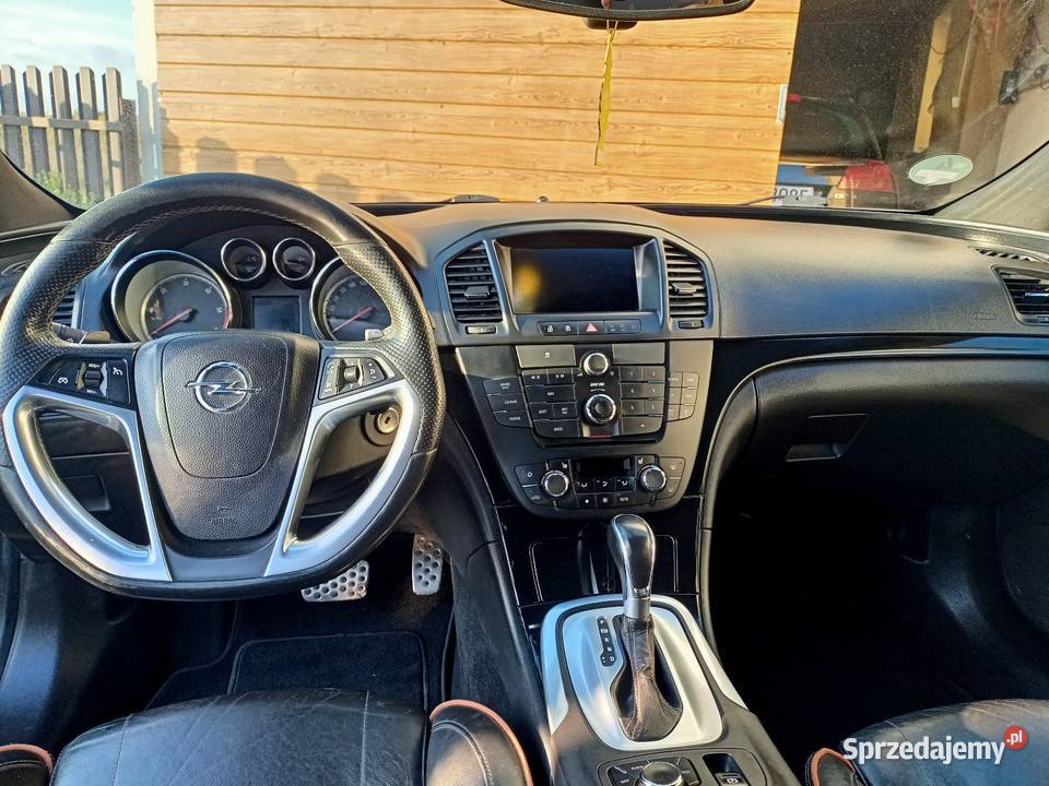 Opel Insignia środek OPC łopatki automat nawigacja Sienno