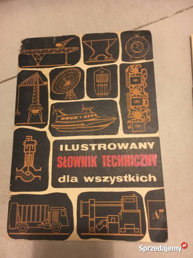 Ilustrowany słownik techniczny WNT 1978 Unikat Leszno