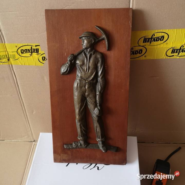 Górnik z przodka Wyrób PRL Wałbrzych sprzedam