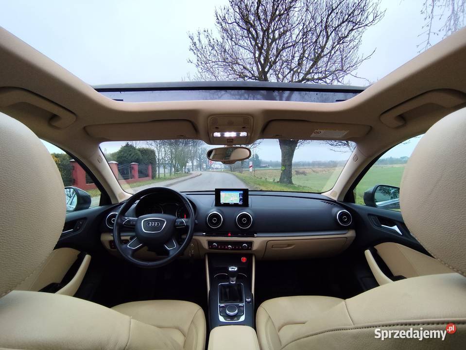 Audi A3 8V 2013r 20 TDI skóra alu 18 navi