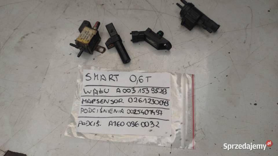 SMART FORTWO 06 T czujnik wału mapsensor zawór Kielce sprzedam