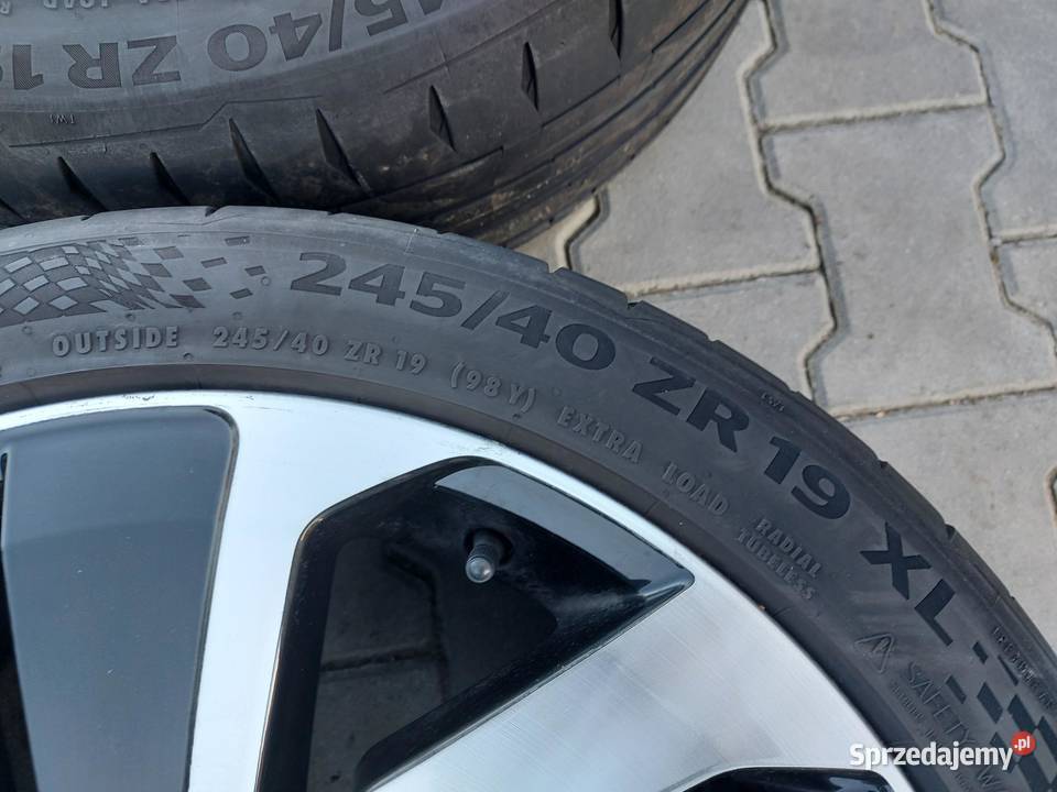 VW Arteon 3G8 2018r KOŁA FELGI OPONY 24540 R19