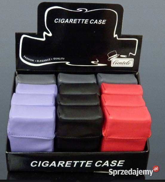 Etui Z EkoSkóry Na Standardowe Paczki Papierosów śląskie