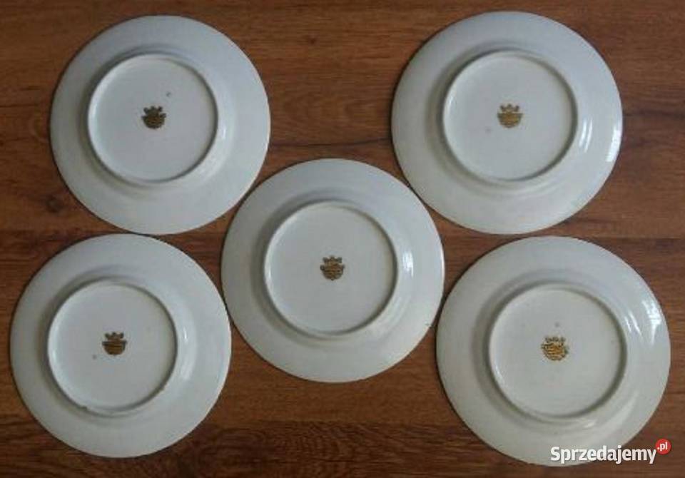 KPM KOBENHAVNS MALERI 5 TalerzyDania 192030 pomorskie Gdańsk