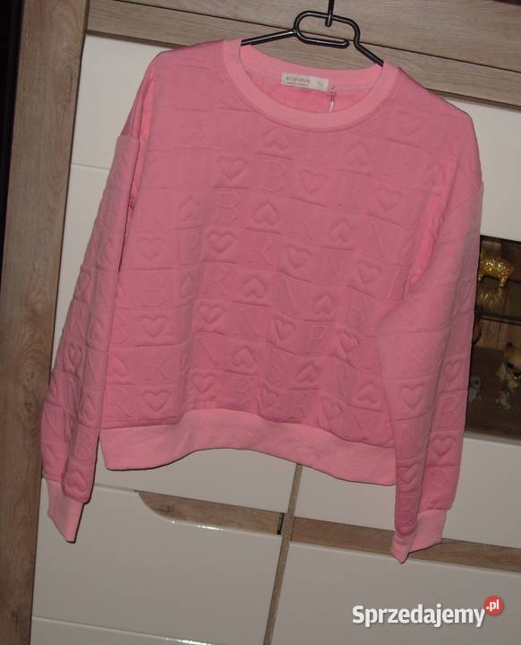 Ebelieve bluza w wyduszane serca literki r ML Rawicz sprzedam