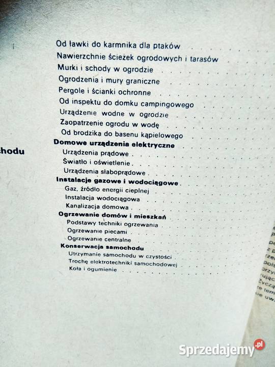 Zrób to sam antykwariat szkolny outlet książki Warszawa