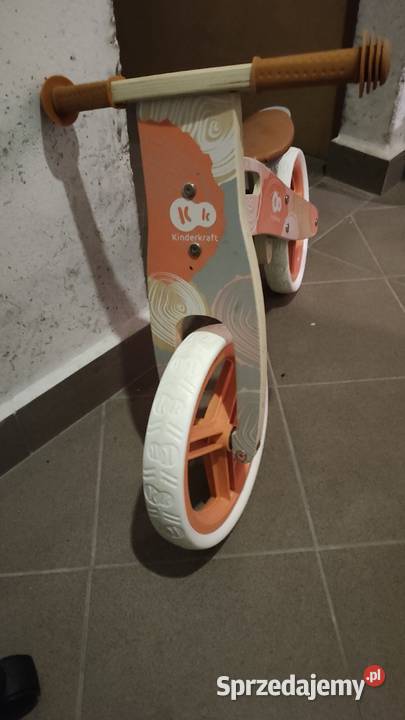 Rowerek biegowy drewniany Kinderkraft 12" Olsztyn