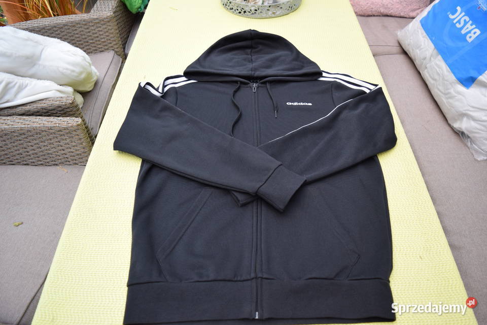 Bluza z Kapturem Oryginał ADIDASRozmiar M Okazja Olsztyn