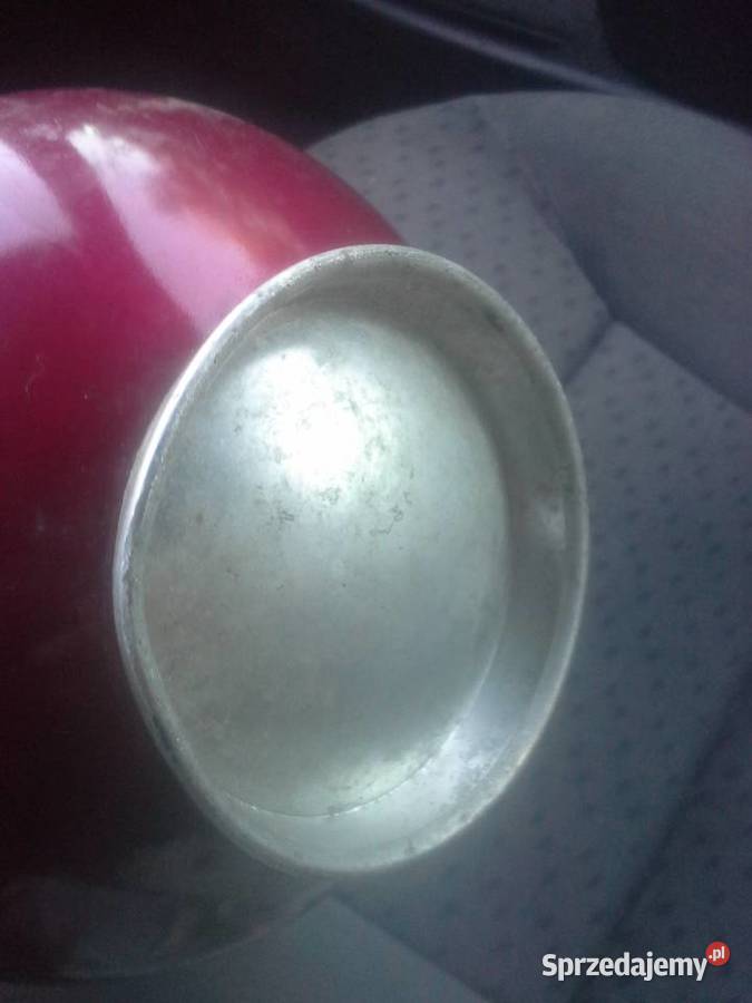 Syfon PRL kula czerwony Warszawa