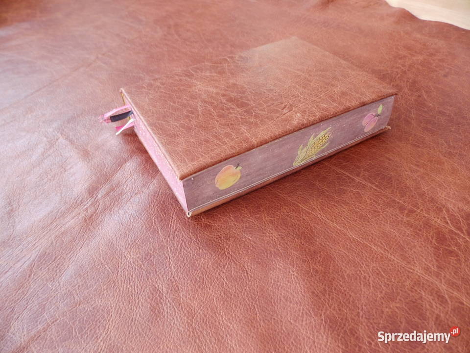 Skrapbooking Oprawianie książek P0rtfele Skóra wielkopolskie Radzewice sprzedam
