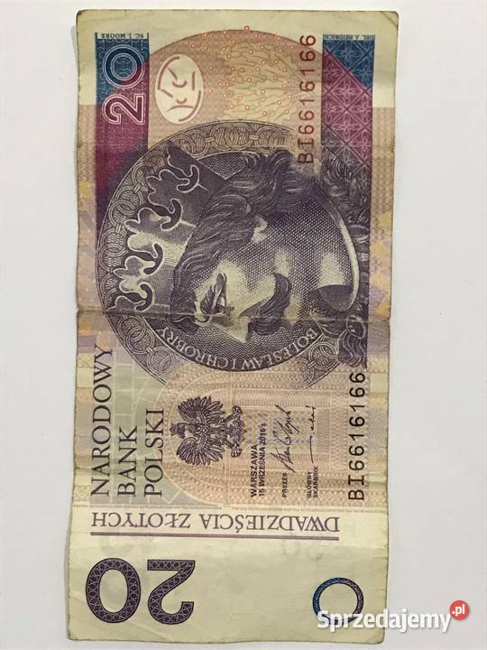 20pln radar BI6616166 Bytom