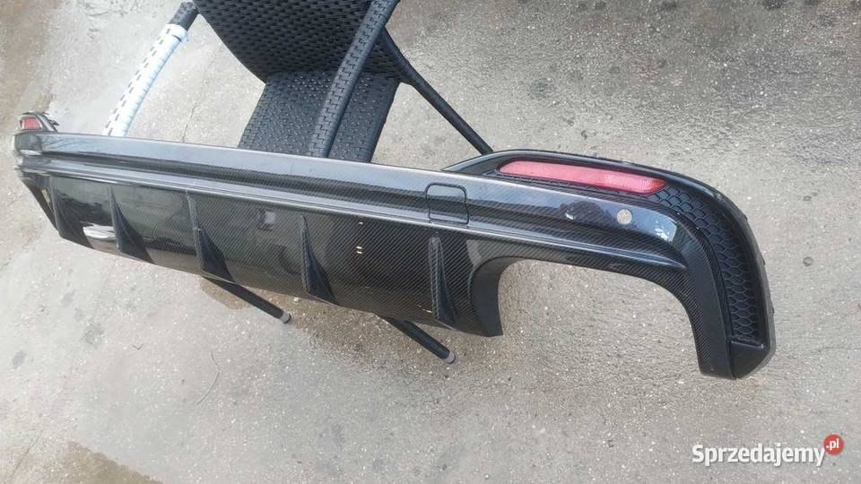 Dyfuzor Zderzak Tył Spoiler Carbon Maserati Zderzaki