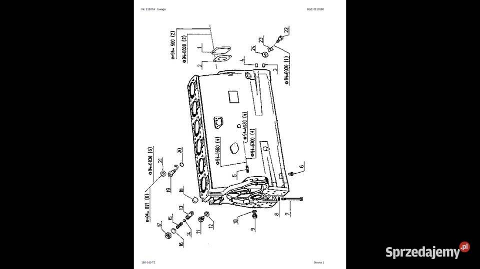 RENAULT 18094TZ katalog części w języku Polskim Gdańsk