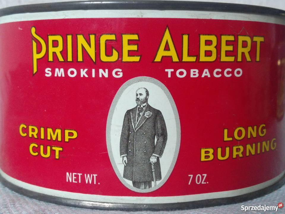 stara puszka tytoniu PRINCE ALBERT SMOKING Warszawa